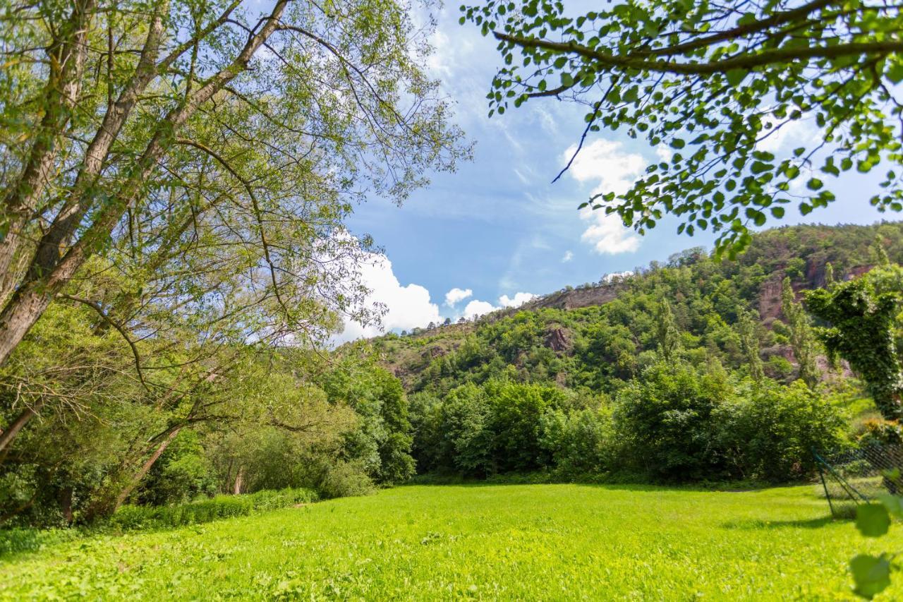 Hotel & Ferienwohnungen Bohlenblick Saalfeld Saale エクステリア 写真