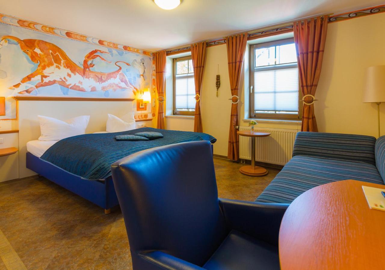 Hotel & Ferienwohnungen Bohlenblick Saalfeld Saale エクステリア 写真